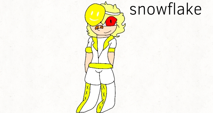 Snowflake as a human by GiganjrVXZ on DeviantArt