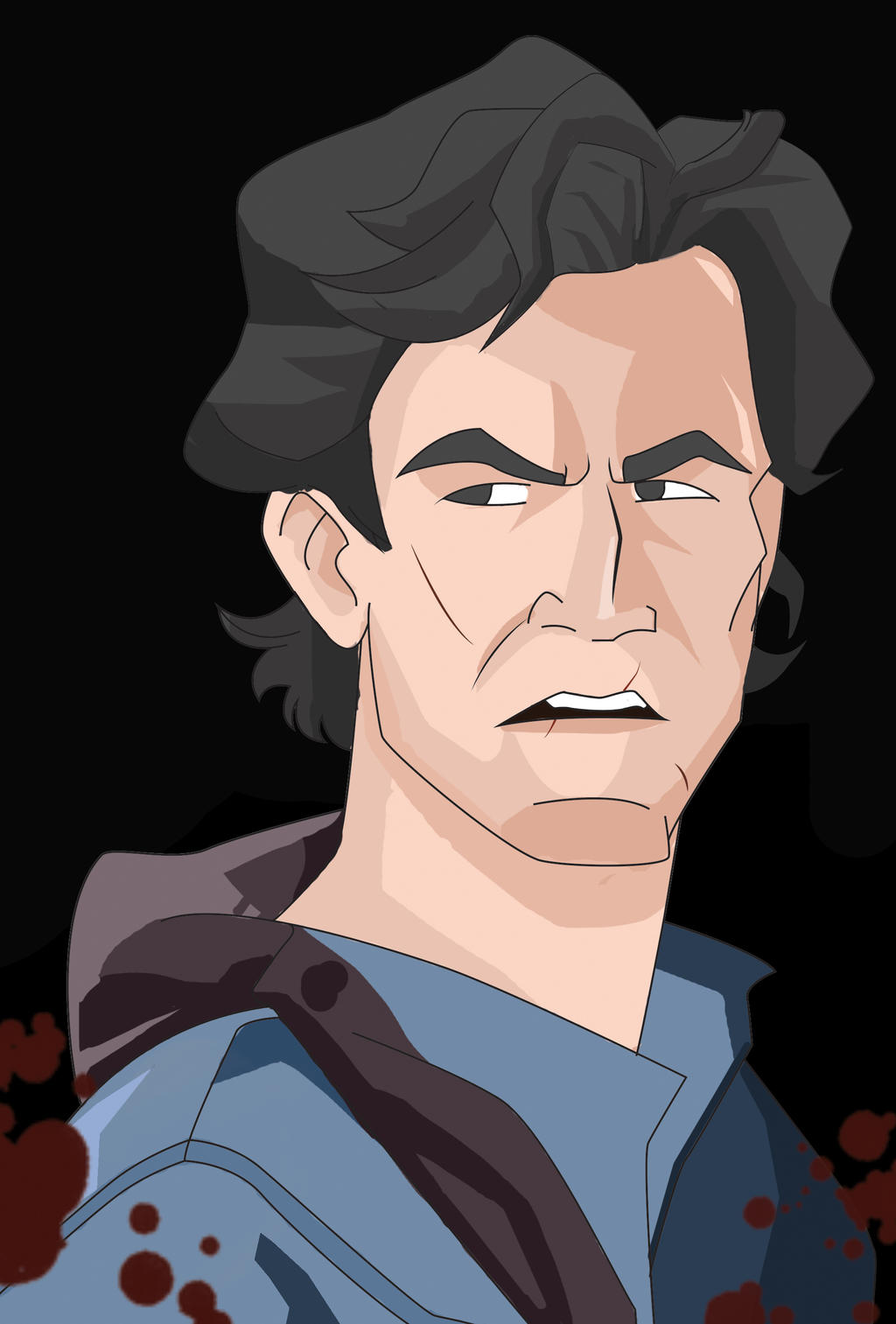 Bruce Scared Deviantart Bruce by Jenova94 on DeviantArt