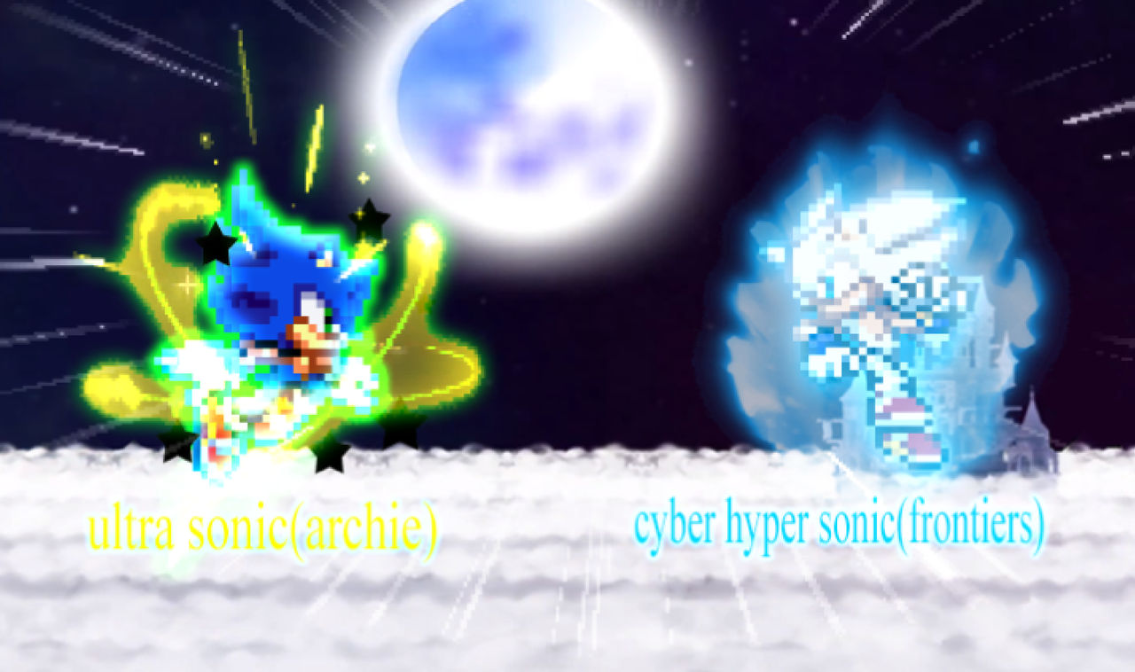 Ultra Sonic(archie) Vs Cyber Hypersonic(frontiers) by amiralaei2004 on ...