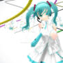 MMD Love Death White Miku