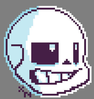 A Sans doodle