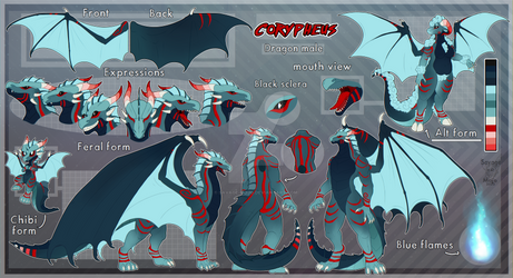 Corypheus reference sheet - Commission
