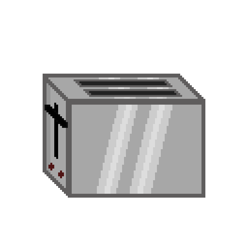 Pixelized Toaster Toaster by 99Dman99 on DeviantArt