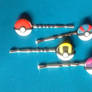 Pokeball Hair Pins