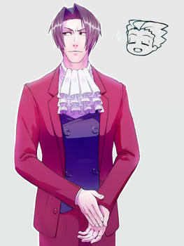 Miles Edgeworth the absolute unit