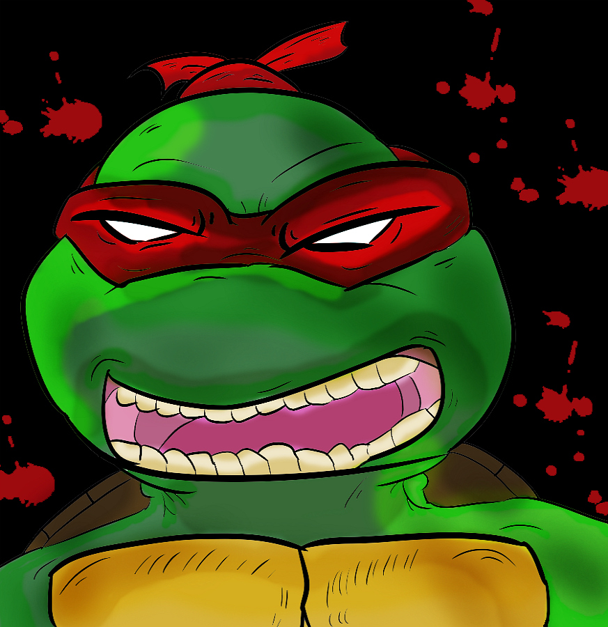Tmnt Rage Art TMNT Bloody Rage Front Cover by SpiritOfTheWolf87 on DeviantArt