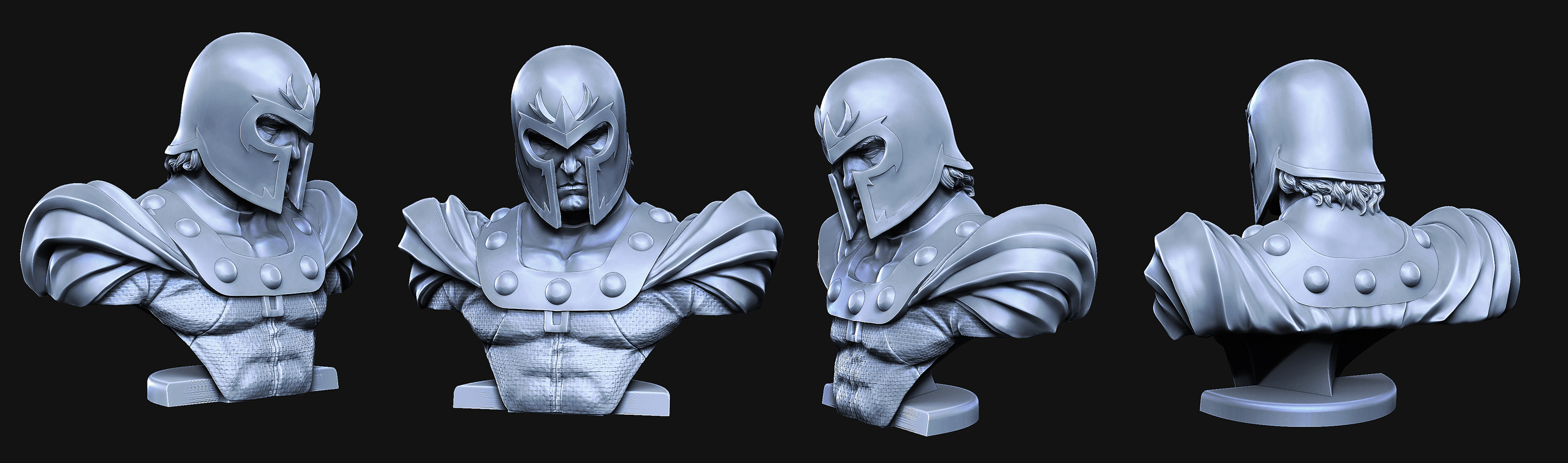 Magneto Zbrush pose variant