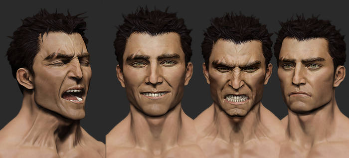 Facial Expressions Zbrush