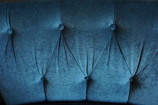 Blue Velvet Sofa Texture