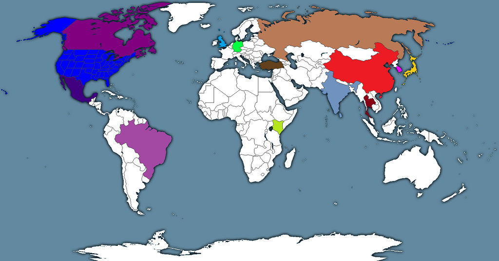 World Map~The VG World by JohnnyOTGS on DeviantArt