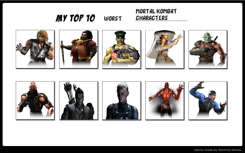 Top 10 Mortal Kombat Fatalities