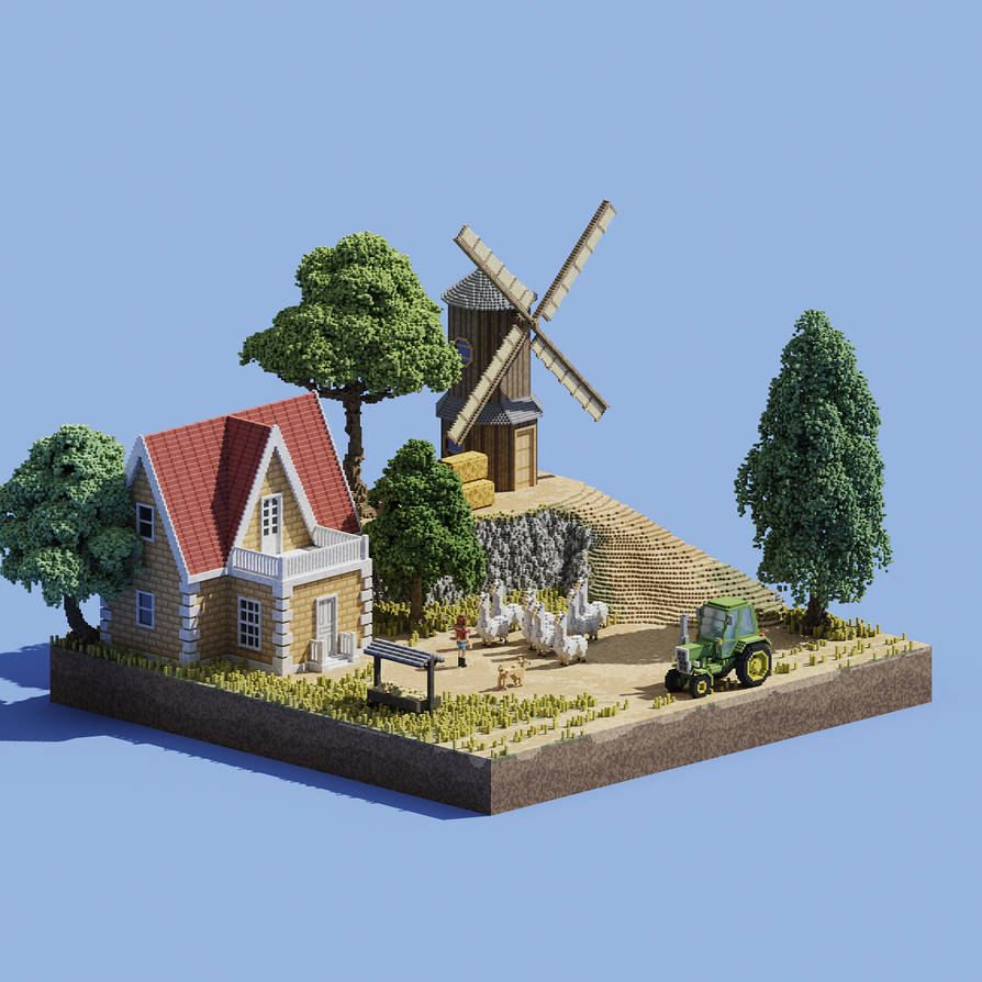 Farm #1 by knightopus on DeviantArt