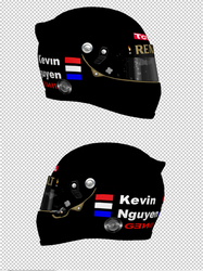 James Hunt-Inspired Nguyen Lotus Helmet