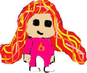 Flamegirl for Scribblenauts Unmasked Contest