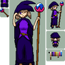 Purple Wizard - Pixel