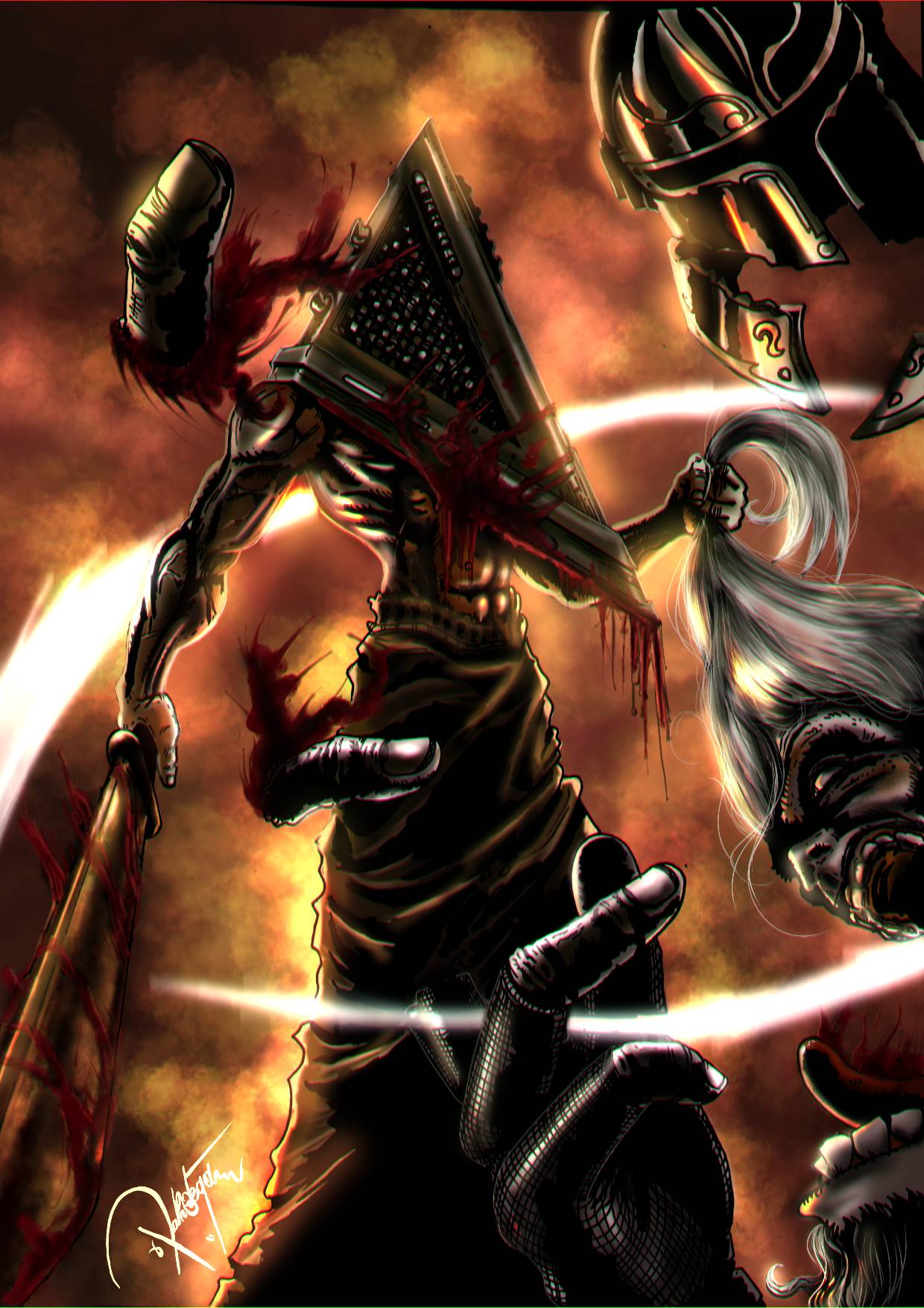 Fan Pyramid PYRAMID HEAD - Fanart by Pabl0g0 on DeviantArt