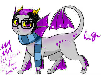 Pet!Stuck Eridan Ampora