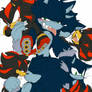 Shadow X Sonic the Werehog : 2