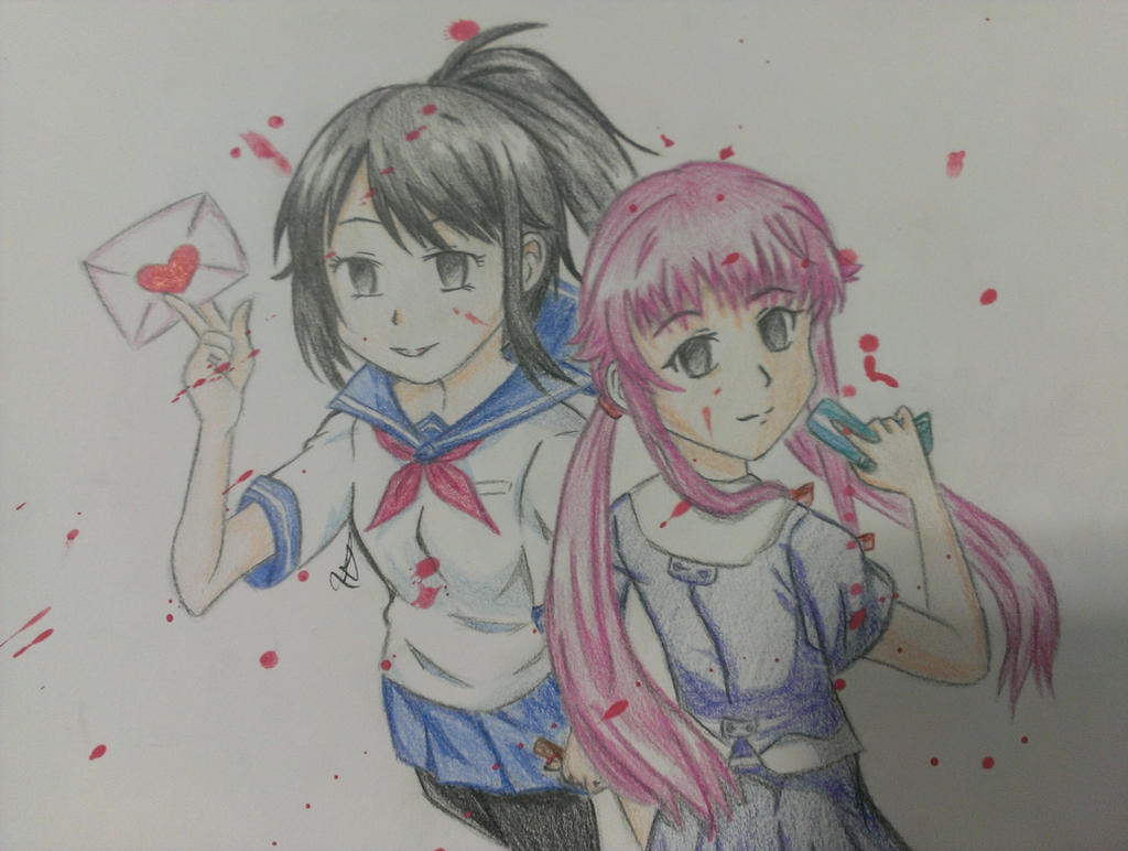 Yandere chan Yuno by axi-elle on DeviantArt