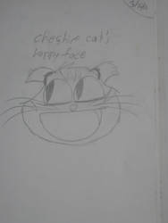 Cheshire Cat's happy face by Dr-Angel23