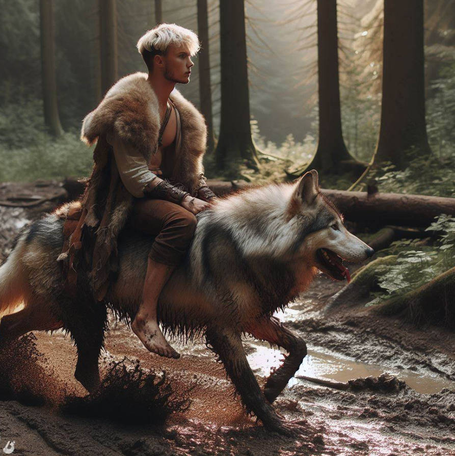 Wolf riding 2 by JonArrin on DeviantArt