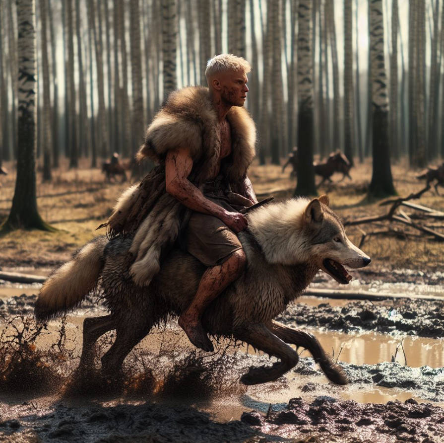 Guy Riding Wolf Wolf riding 3 by JonArrin on DeviantArt