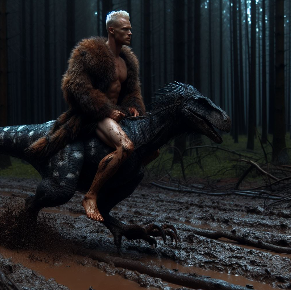 Devinquigleyart Ricky Raptor Raptor riding 1 by JonArrin on DeviantArt
