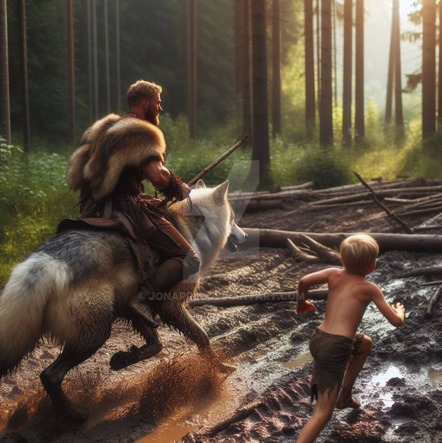 Guy Riding Wolf Wolf riding 12 by JonArrin on DeviantArt