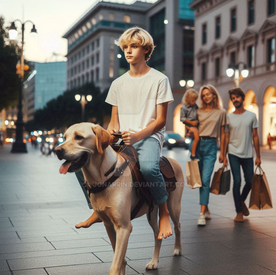 Someone Riding A Dog Dog riding 24 by JonArrin on DeviantArt