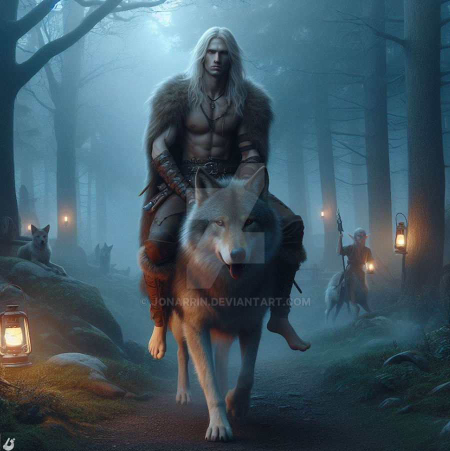 Guy Riding Wolf Wolf riding 23 by JonArrin on DeviantArt