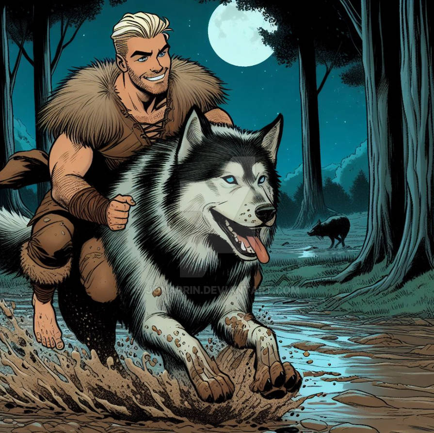 Wolf riding 24 by JonArrin on DeviantArt