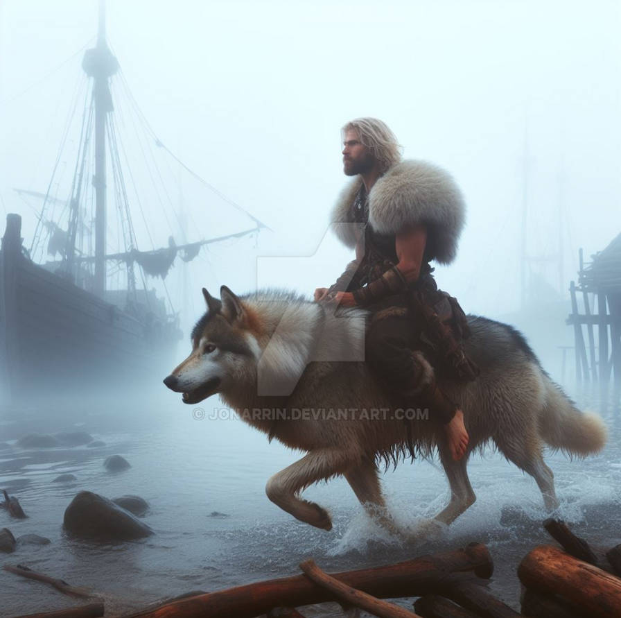 Guy Riding Wolf Wolf riding 34 by JonArrin on DeviantArt