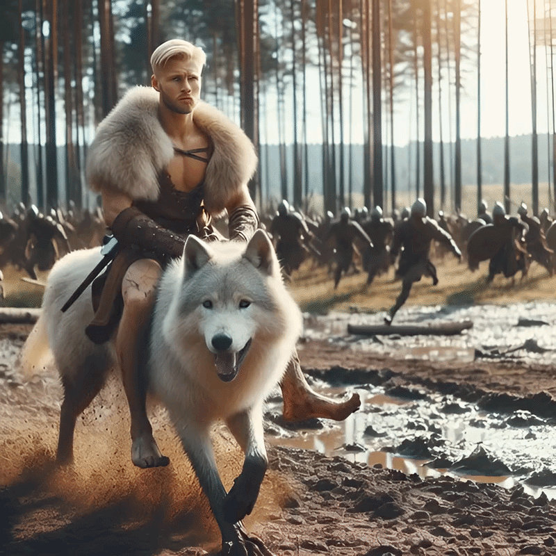 Guy Riding Wolf Wolf riding 52 GIF by JonArrin on DeviantArt