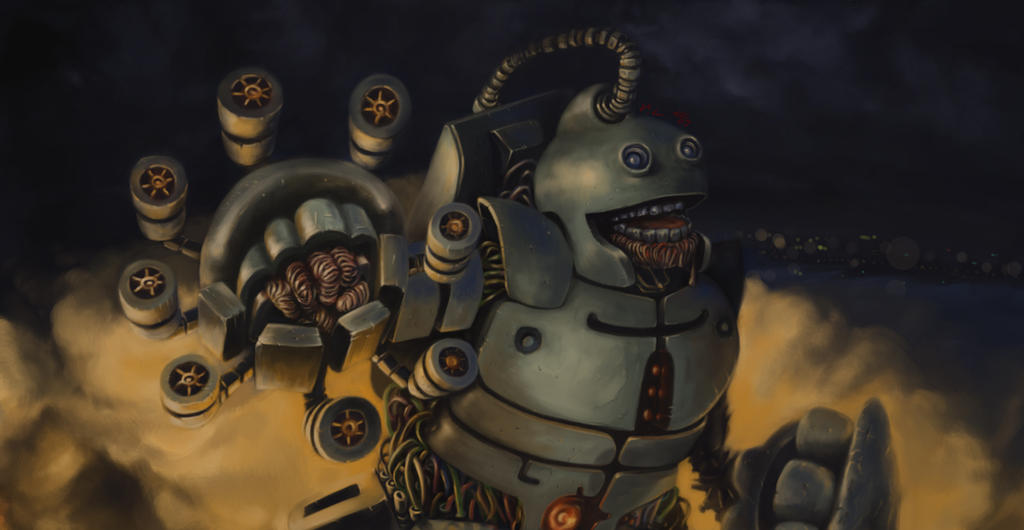 Robot by kenlam on DeviantArt