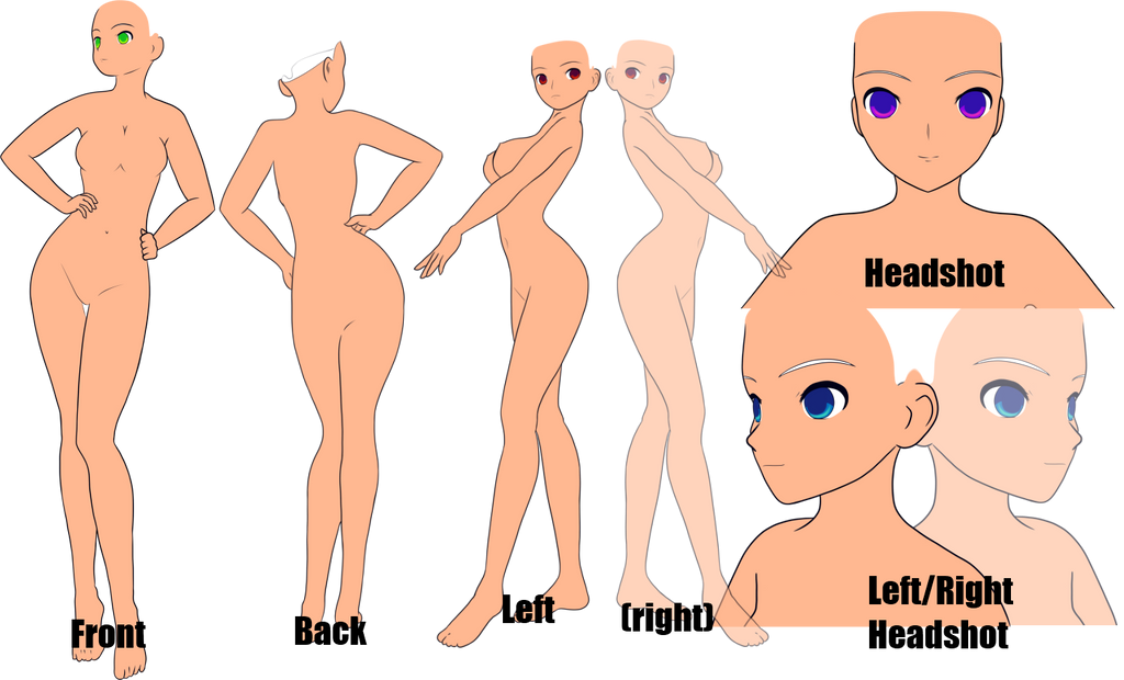 Female Charactersheet base