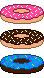 Pixel Donuts