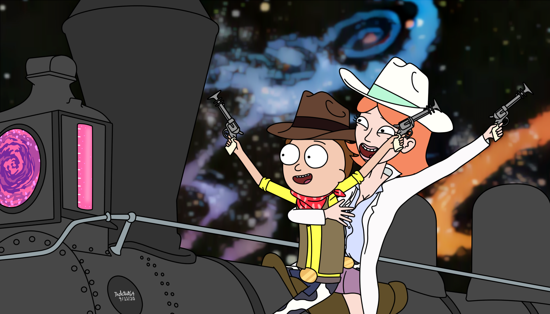 Space Train by The-Artist-64 on DeviantArt