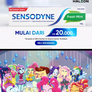 Sensodyne toothbrush