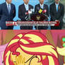 Sunset Shimmer Facepalms at National Hero