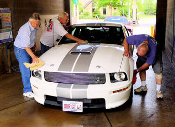 Getting ready for the Shelby show.L1010964 1