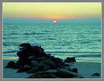 Sunset on winter seas.img931, with story by harrietsfriend