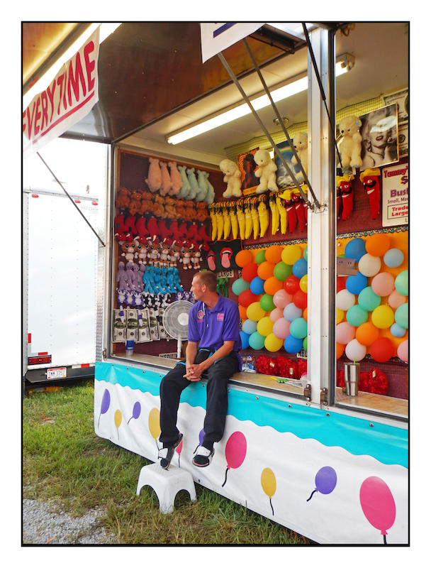 A carny's life. Not all fun and games, with story by harrietsfriend