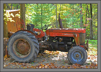 Massey-Ferguson tractor. 800-2082, with story