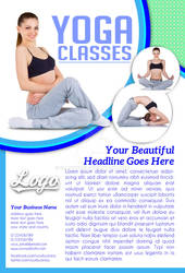 Yoga Clasess Flyer Template