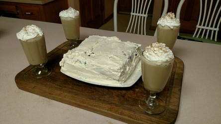 Irish Cream and Guinness Cake