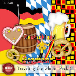 Traveling The Globe Pack 1 by Lemur Designs