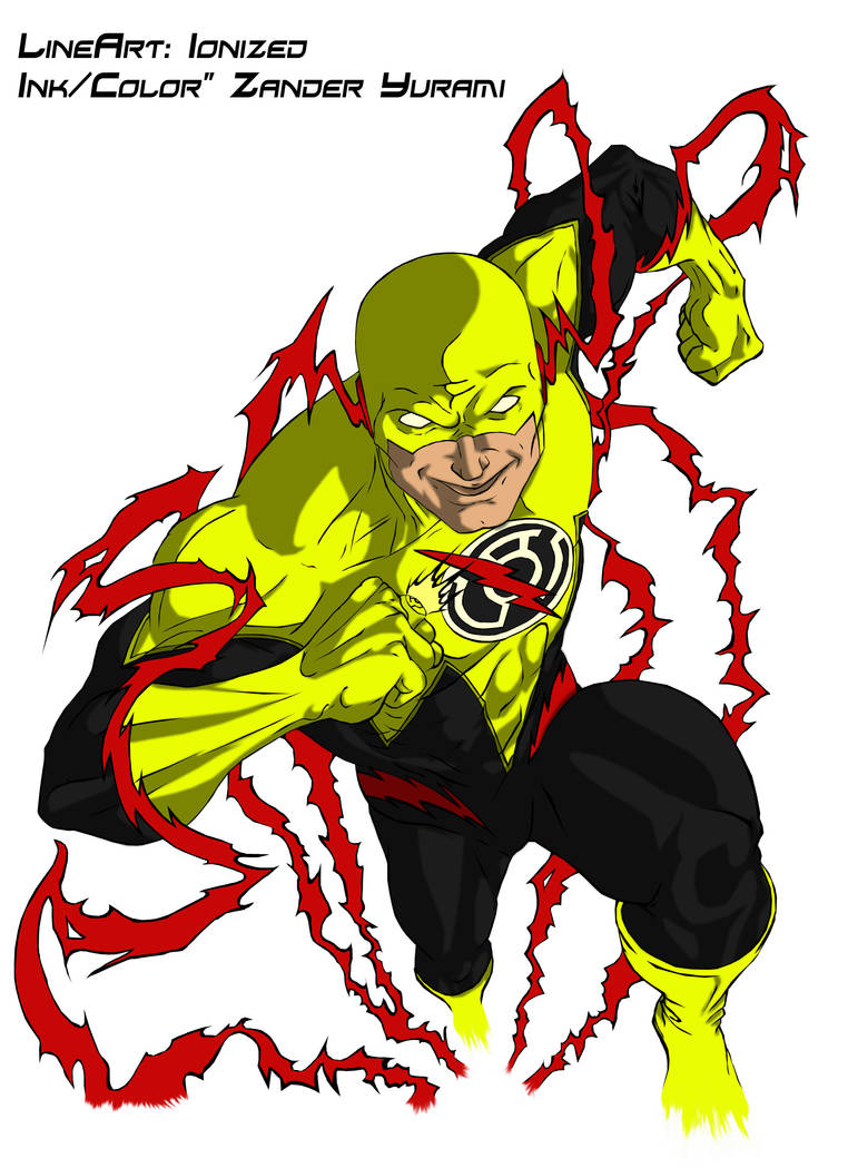 Yellow Flash Reverse Yellow Lantern Reverse Flash by ZanderYurami on DeviantArt