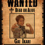 Gokai Silver Wanted Poster