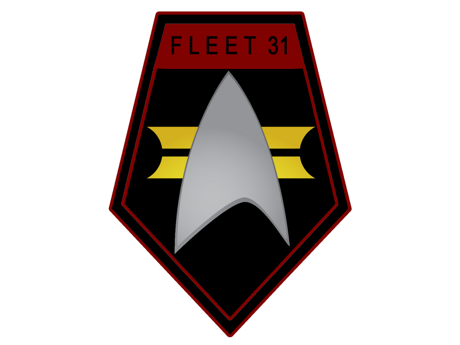 Fleet 31 Shield black and red design