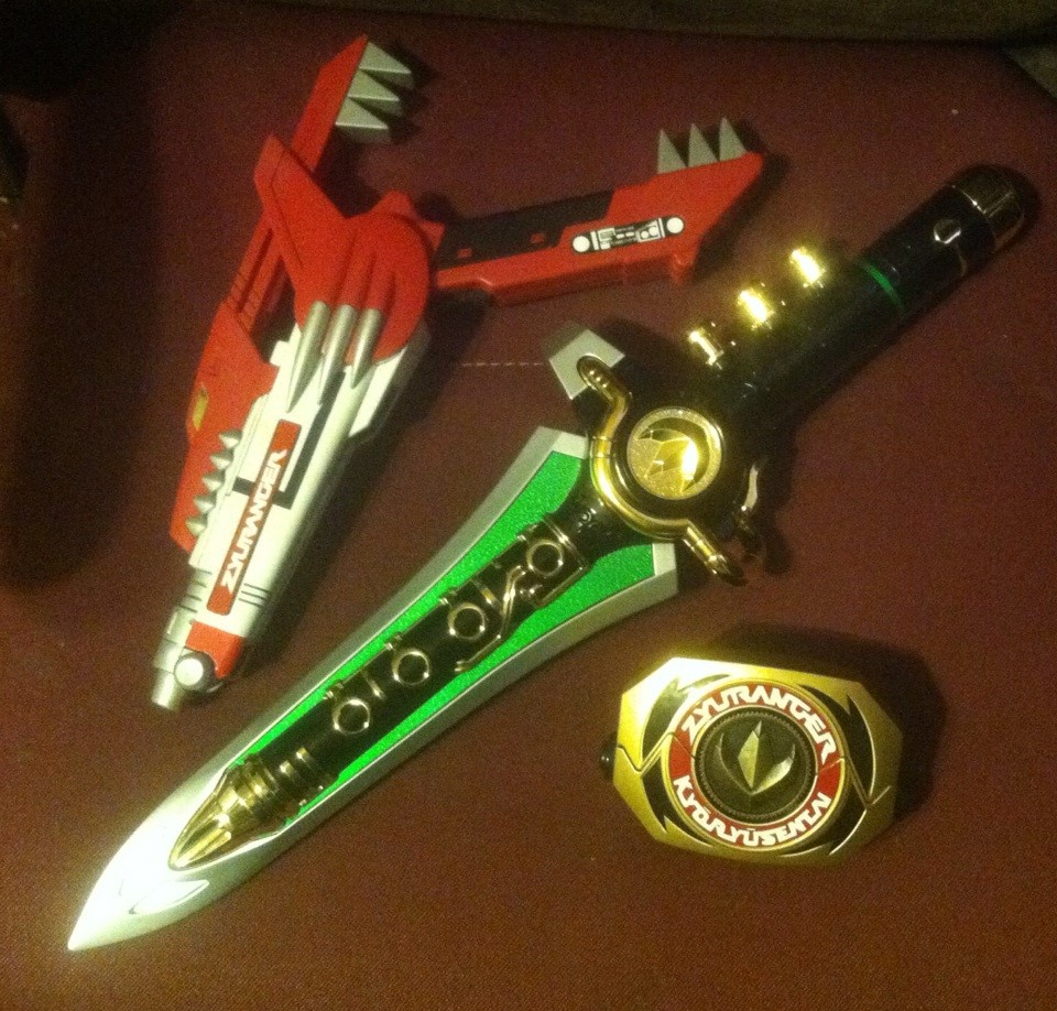 Zyuranger props